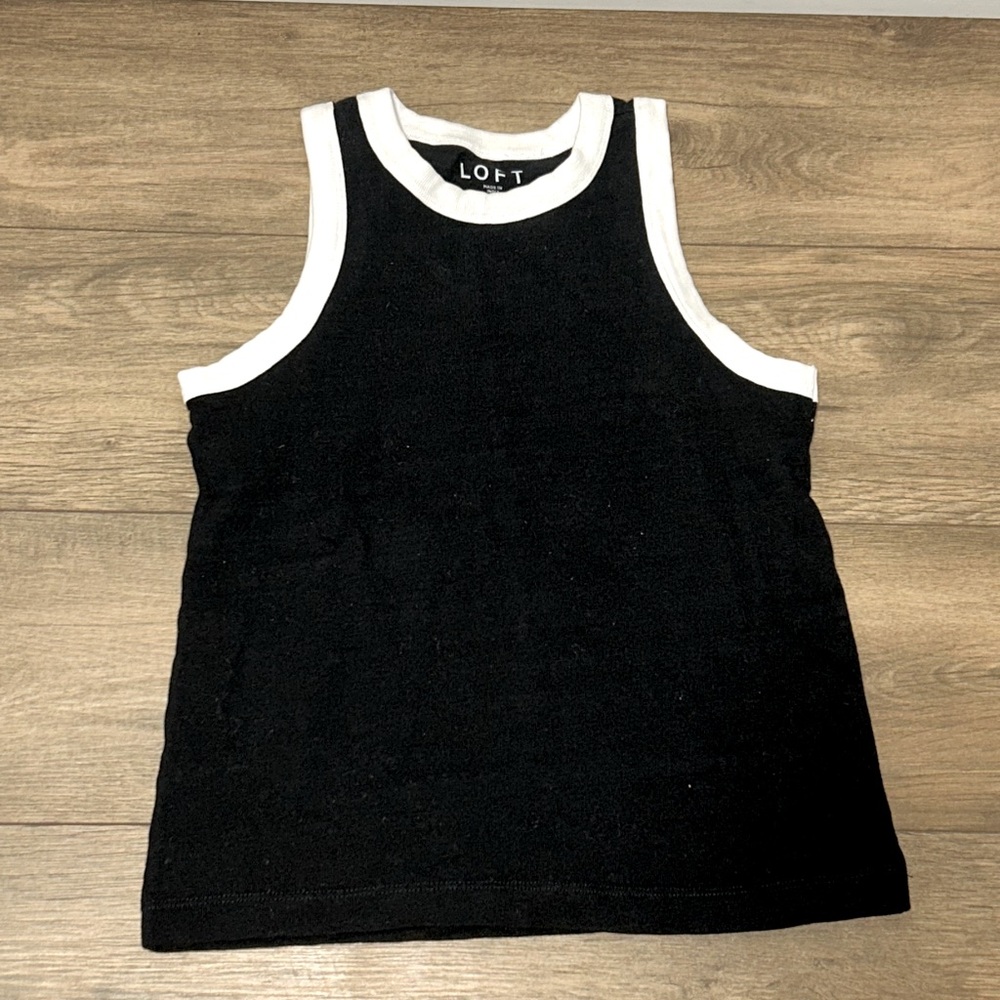 Loft Colorblock Tank Size XS Petite